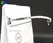 Matowa, nadająca się do recyklingu, mono PE / PE, torba na kawę z płaskim dnem, torebka na kawę z zaworem
