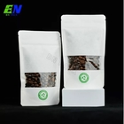 Biodegradowalne torebki na żywność wielokrotnego użytku PLA Opakowanie na ziarna kawy z zaworem