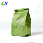 250g Tin Tie Coffee Bag boczny klin Matowy plastik z zaworem odgazowującym