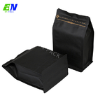 Niestandardowe drukowane torby na kawę Opakowanie Czarna papierowa torba na ziarna kawy