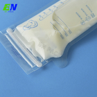 Plastikowa torba na mleko z piersi odporna na wysokie temperatury z normalnym zamkiem błyskawicznym do napełniania płynnego mleka